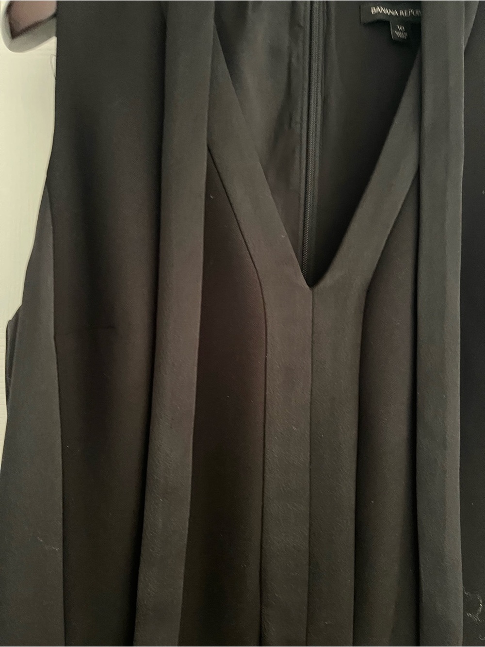 BANANA REPUBLIC black jumpsuit, size 10. - Picture 2 of 10